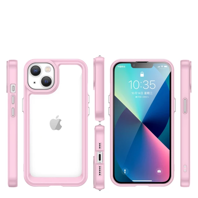 Чохол Hurtel Outer Space Case для iPhone 14 Plus Pink (9145576267080)
