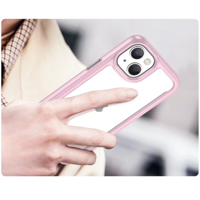 Чохол Hurtel Outer Space Case для iPhone 14 Plus Pink (9145576267080)