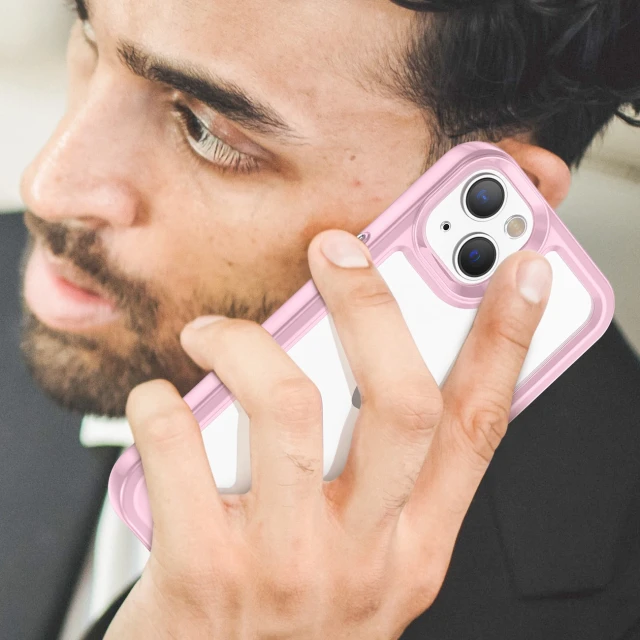 Чохол Hurtel Outer Space Case для iPhone 14 Plus Pink (9145576267080)