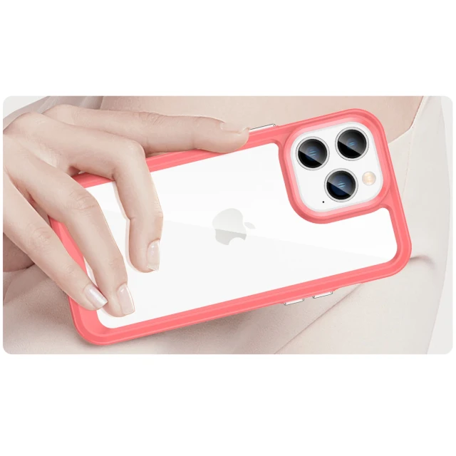 Чохол Hurtel Outer Space Case для iPhone 14 Pro Red (9145576267127)