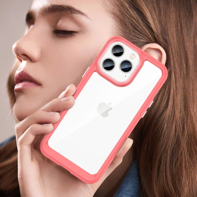 Чохол Hurtel Outer Space Case для iPhone 14 Pro Max Red (9145576267172)