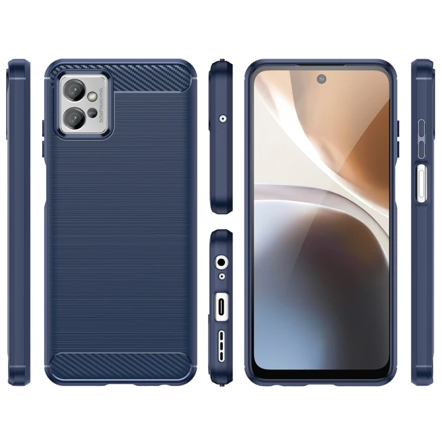 Чохол HRT Carbon Case для Xiaomi Poco F4 5G Black (9145576267516)