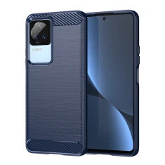 Чохол HRT Carbon Case для Xiaomi Poco F4 5G Blue (9145576267523)