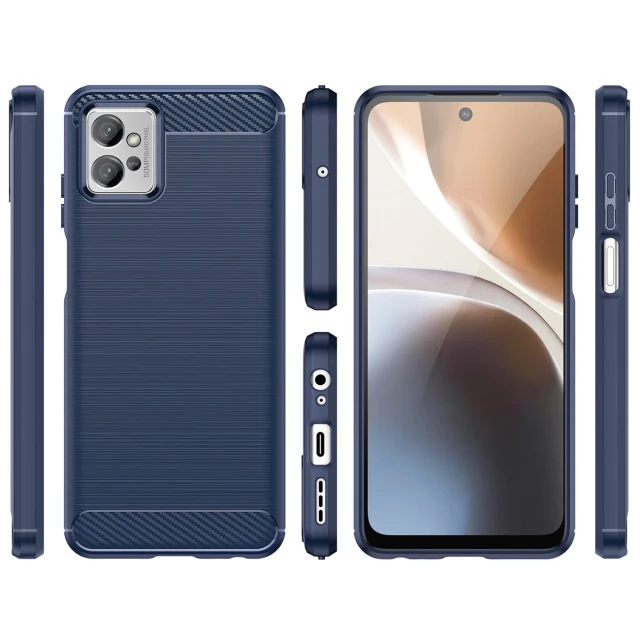 Чохол Hurtel Carbon Case для OPPO Realme Narzo 50 5G Black (9145576267530)