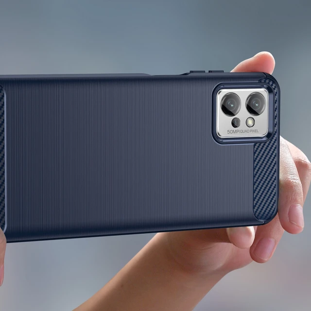 Чохол Hurtel Carbon Case для OPPO Realme Narzo 50 5G Black (9145576267530)