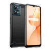 Чохол HRT Carbon Case для Realme C31 Black (9145576267622)