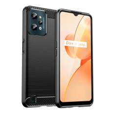 Чохол HRT Carbon Case для Realme C31 Black (9145576267622)