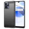 Чохол HRT Carbon Case для Realme C35 Black (9145576267639)