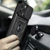 Чохол Hurtel Hybrid Armor Camshield для iPhone 14 Plus Pink (9145576267875)