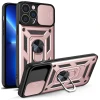 Чохол Hurtel Hybrid Armor Camshield для iPhone 13 Pro Max Pink (9145576268025)