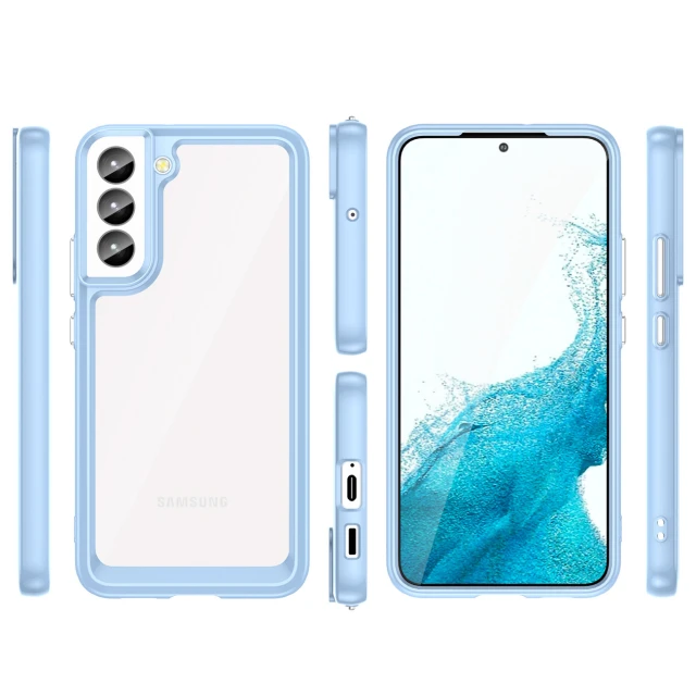 Чехол HRT Outer Space для Samsung Galaxy S23 Blue (9145576268421)