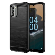 Чохол HRT Carbon Case для Nokia G400 Black (9145576268469)
