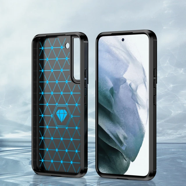 Чохол HRT Carbon Case для Samsung Galaxy S23 Plus Black (9145576268551)