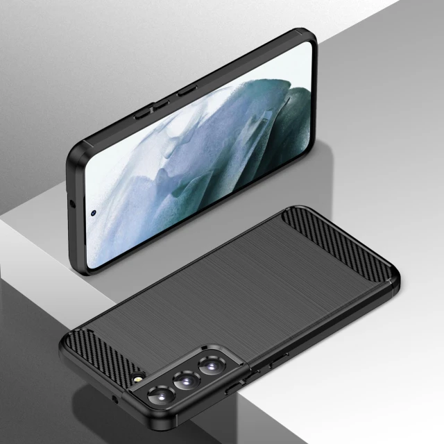 Чохол HRT Carbon Case для Samsung Galaxy S23 Plus Black (9145576268551)