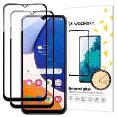 Захисне скло Wozinsky Tempered Glass 9H Full Glue для Samsung Galaxy A14 5G Black (2 Pack) (9145576269442)