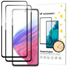Захисне скло Wozinsky Tempered Glass 9H Full Glue для Samsung Galaxy A54 5G Black (2 Pack) (9145576269466)