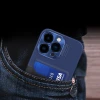 Чохол Hurtel Leather Stand Case для iPhone 14 Blue (9145576269657)