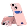Чохол Hurtel Leather Stand Case для iPhone 14 Plus Pink (9145576269671)