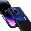 Чохол Hurtel Leather Stand Case для iPhone 14 Plus Blue (9145576269688)
