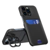Чохол Hurtel Leather Stand Case для iPhone 14 Pro Black (9145576269725)