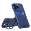 Чохол Hurtel Leather Stand Case для iPhone 14 Pro Max Blue (9145576269749)