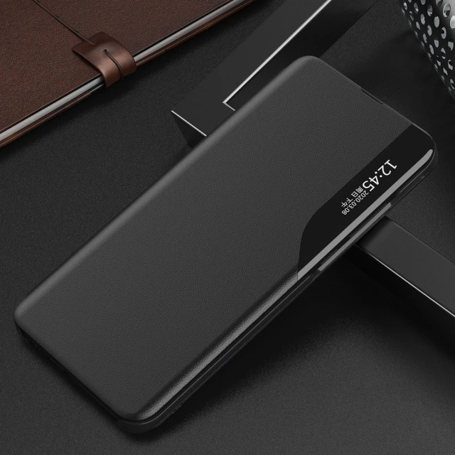 Чехол-книжка HRT Eco Leather View Case для Samsung Galaxy A14 Black (9145576270059)