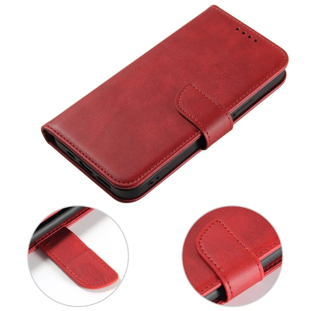 Чохол-книжка HRT Magnet Case для Samsung Galaxy S23 Ultra Red (9145576270523)