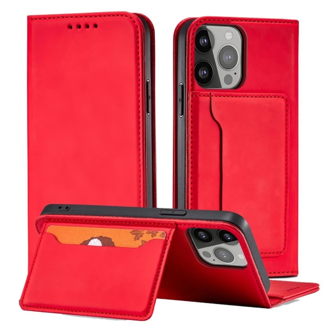 Чохол-книжка HRT Magnet Card Case для Samsung Galaxy S23 Plus Red (9145576271094)