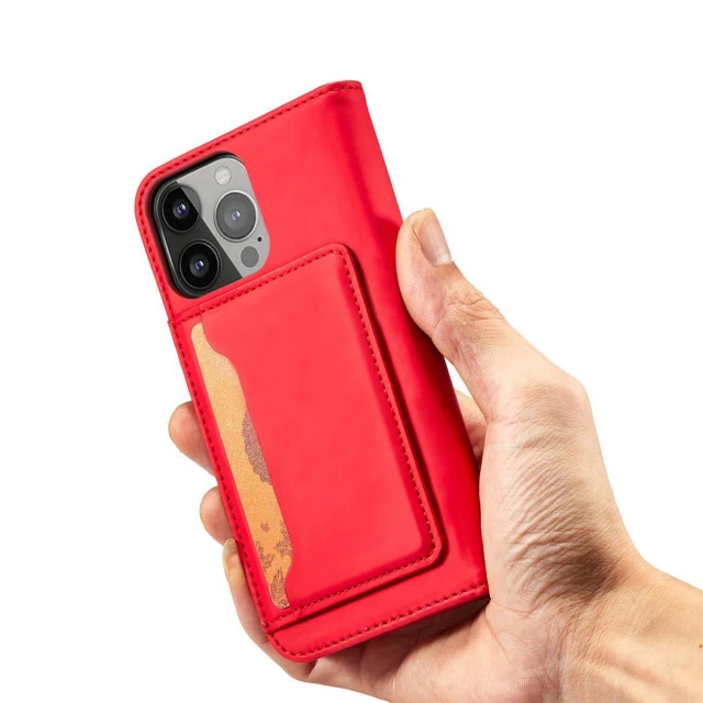 Чохол-книжка HRT Magnet Card Case для Samsung Galaxy S23 Ultra Red (9145576271131)