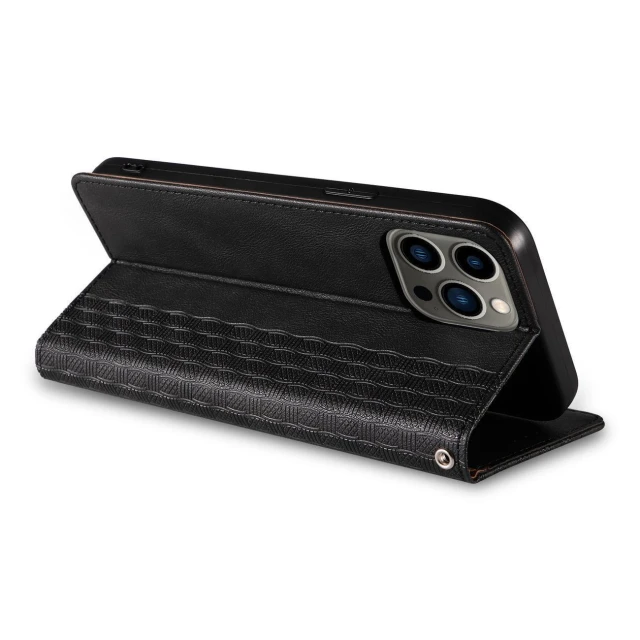 Чохол-книжка HRT Magnet Strap Case для Samsung Galaxy S23 Ultra Black (9145576271315)