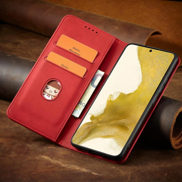 Чохол-книжка HRT Magnet Fancy Case для Samsung Galaxy S23 Plus Red (9145576271490)