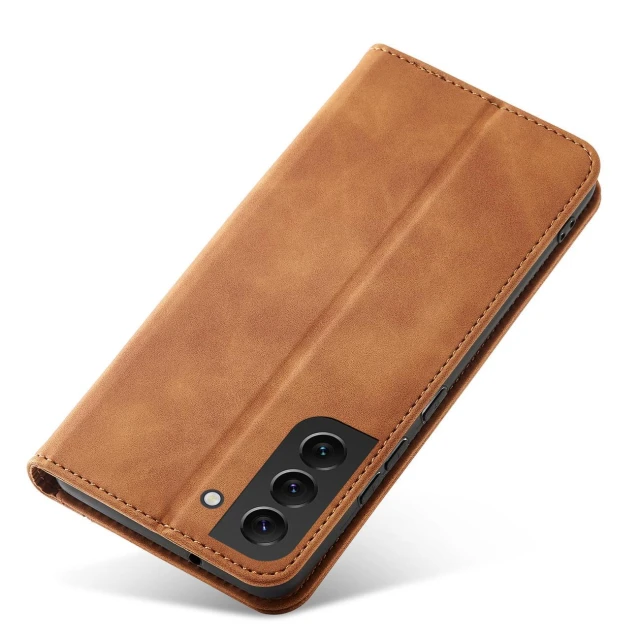 Чохол-книжка HRT Magnet Fancy Case для Samsung Galaxy S23 Plus Brown (9145576271506)
