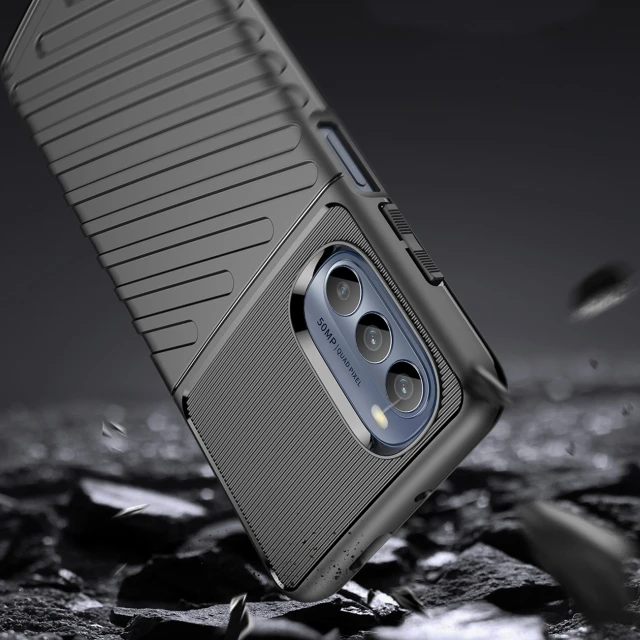 Чехол HRT Thunder Case для Motorola Moto G62 5G Black (9145576271636)