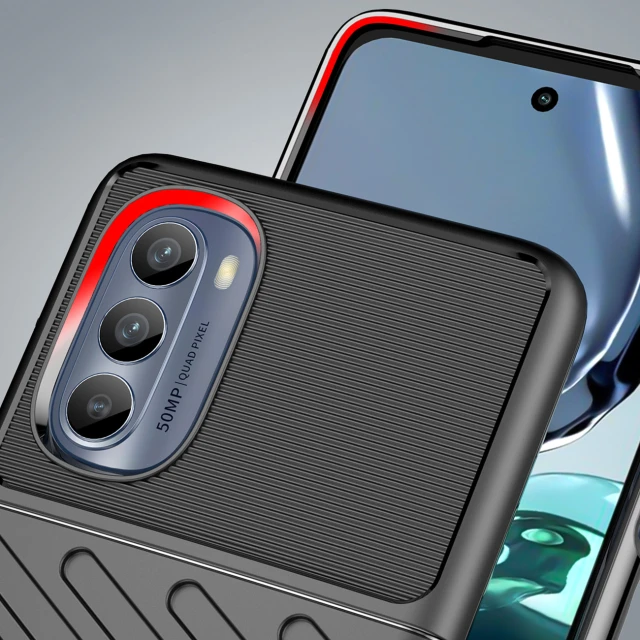 Чехол HRT Thunder Case для Motorola Moto G62 5G Black (9145576271636)