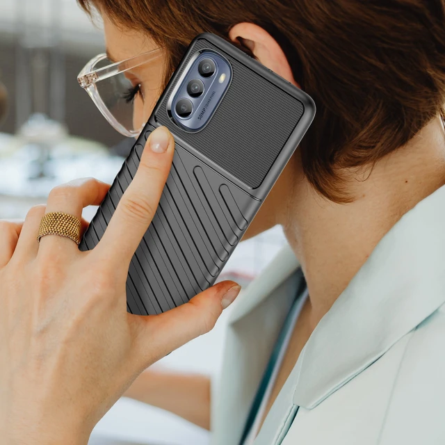 Чехол HRT Thunder Case для Motorola Moto G62 5G Black (9145576271636)