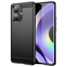 Чохол HRT Carbon Case для Realme 10 Pro Black (9145576271865)