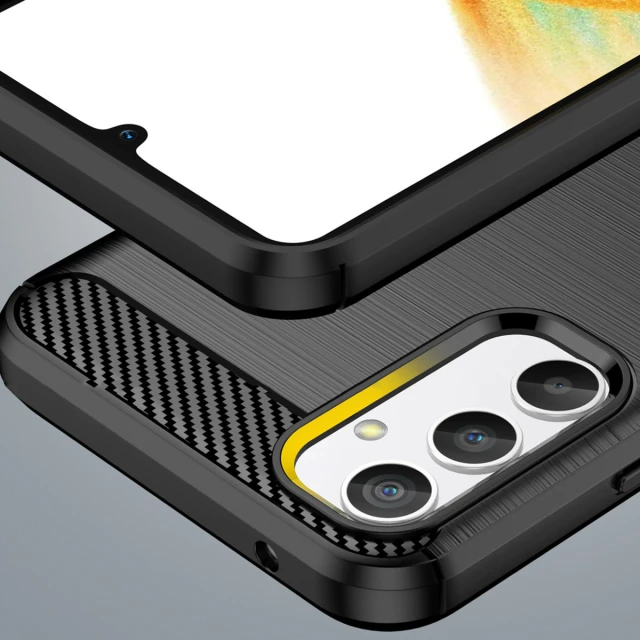 Чохол HRT Carbon Case для Realme 10 Pro Black (9145576271865)