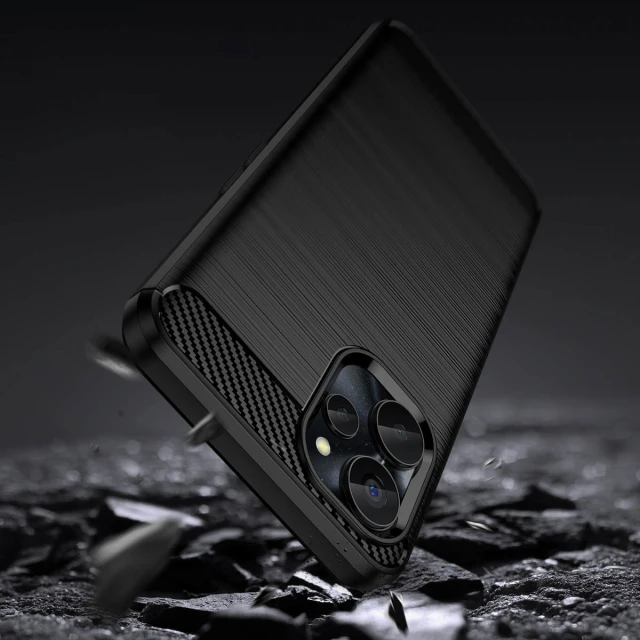 Чохол HRT Carbon Case для Realme 10 5G | 9i 5G Black (9145576271872)