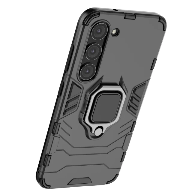 Чехол HRT Ring Armor для Samsung Galaxy S23 Black (9145576272206)