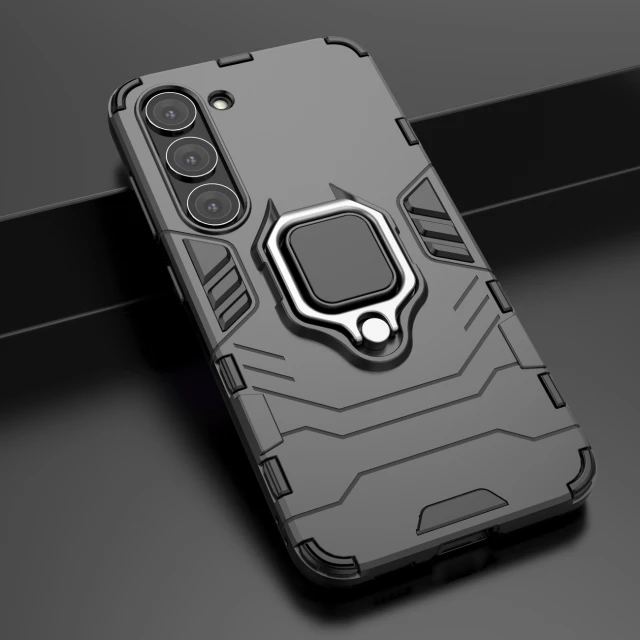 Чехол HRT Ring Armor для Samsung Galaxy S23 Black (9145576272206)