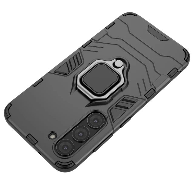 Чехол HRT Ring Armor для Samsung Galaxy S23 Black (9145576272206)