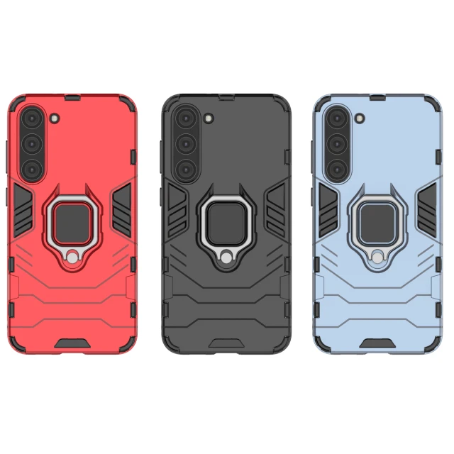 Чохол HRT Ring Armor для Samsung Galaxy S23 Plus Black (9145576272213)