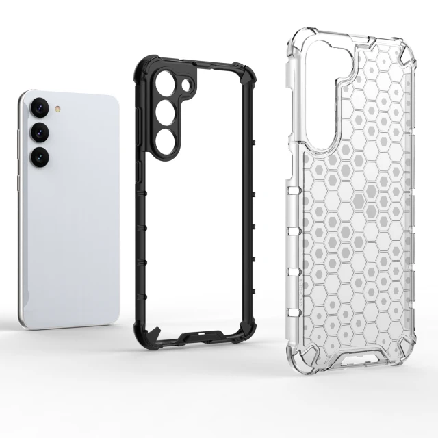 Чохол HRT Honeycomb для Samsung Galaxy S23 Plus Black (9145576272305)