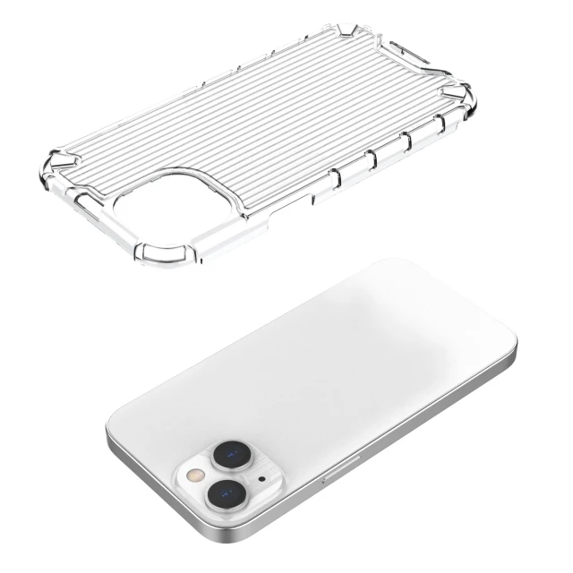 Чохол Hurtel Ombre Protect Case для iPhone 14 Pink-Blue (9145576272428)