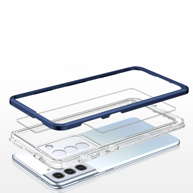 Чохол HRT Clear 3in1 Case для Samsung Galaxy S23 Blue (9145576272664)
