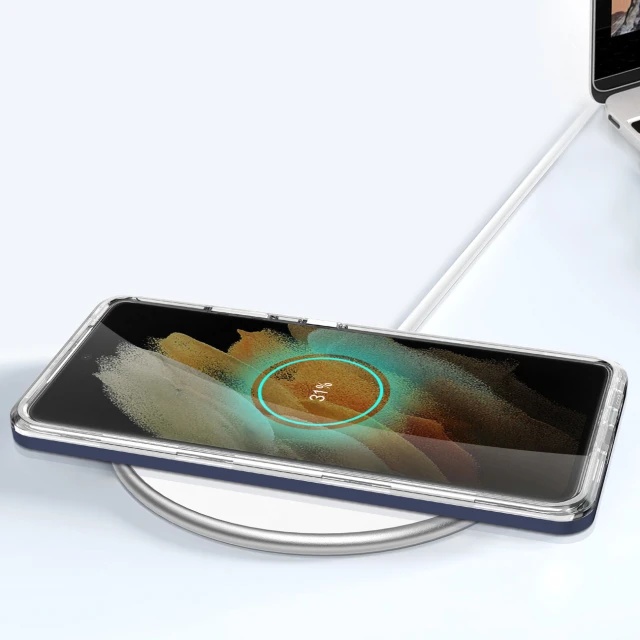 Чохол HRT Clear 3in1 Case для Samsung Galaxy S23 Ultra Blue (9145576272725)