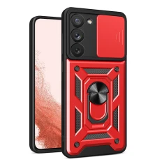 Чохол HRT Hybrid Armor Camshield для Samsung Galaxy S23 Plus Red (9145576273074)