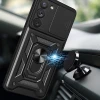 Чохол HRT Hybrid Armor Camshield для Samsung Galaxy S23 Plus Red (9145576273074)