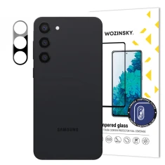 Захисне скло Wozinsky Tempered Glass 9H для камери Samsung Galaxy S23 Plus Black (9145576273579)