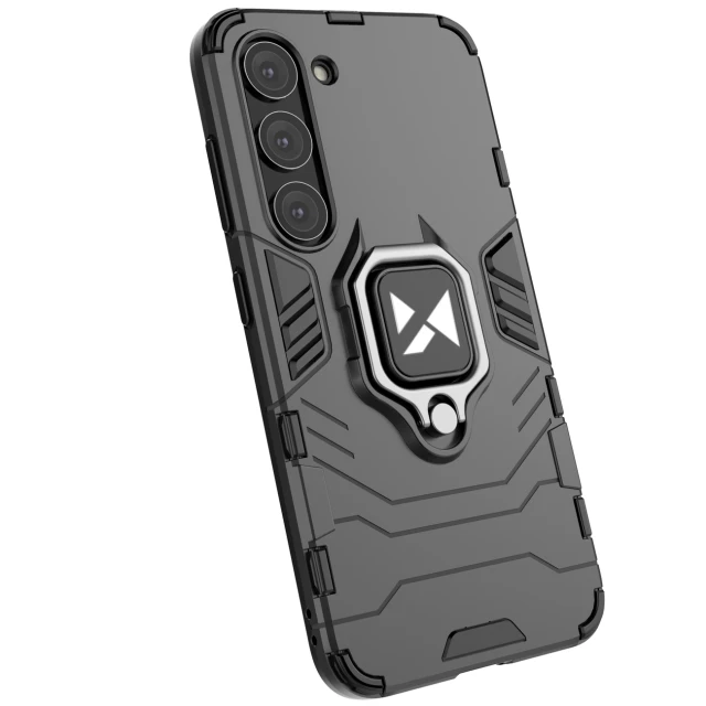 Чохол Wozinsky Ring Armor для Samsung Galaxy S23 Black (9145576274064)